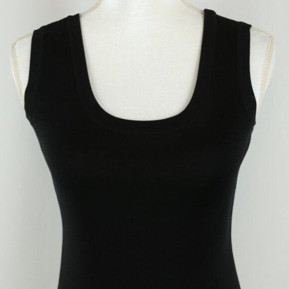 Exclusively Misook Women's XXS Petite Scoop Neck Spring Weight Knit Tank Top - Picture 2 of 6